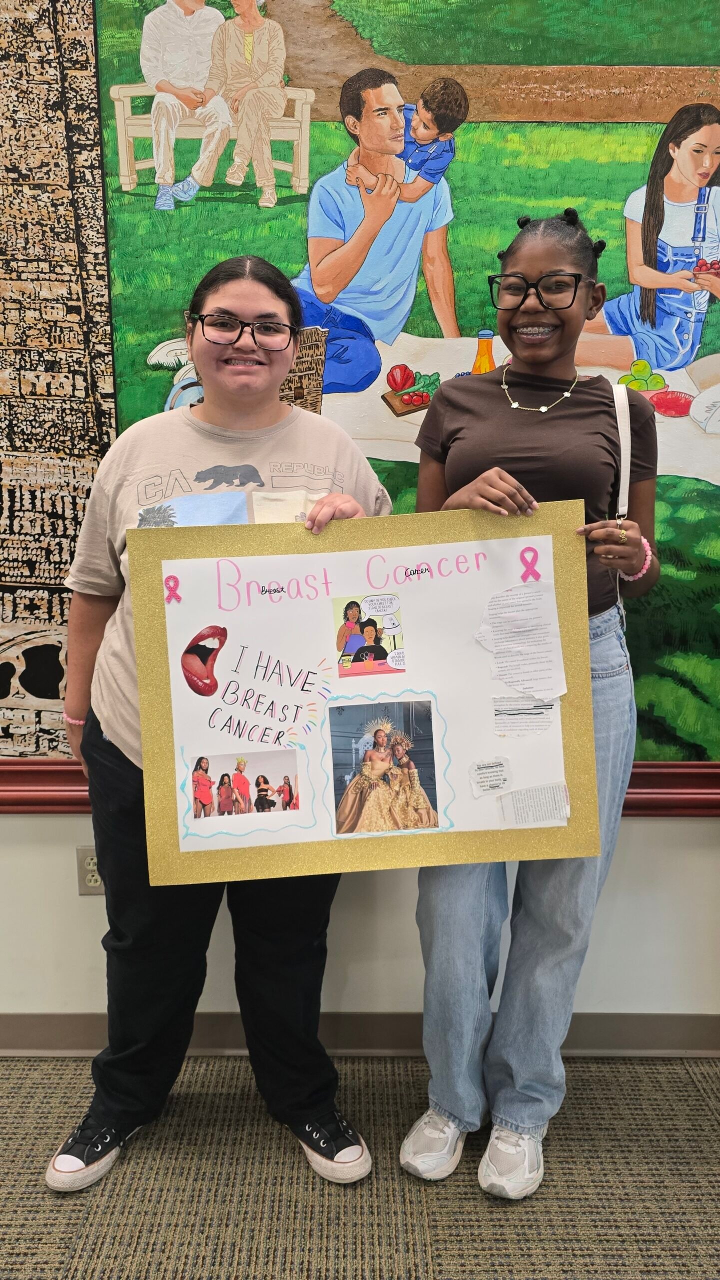 Educating young women about breast health, ages 13 to 18
