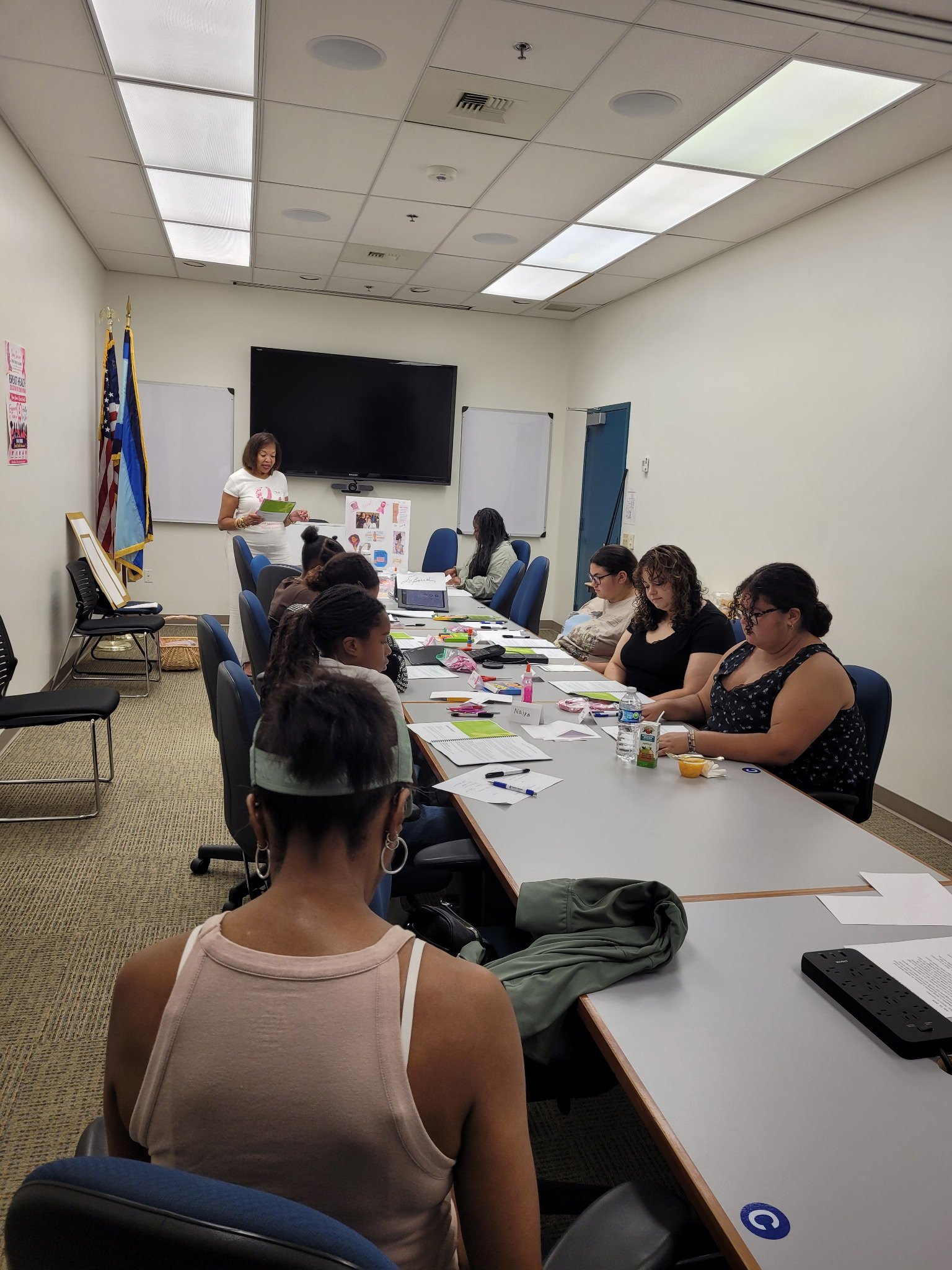 Educating young women about breast health, ages 13 to 18